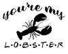 You're my lobster logo